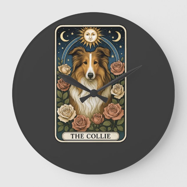 Collie Stor Klocka (Framsida)