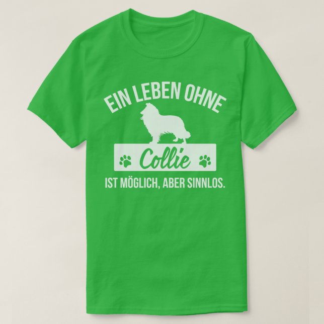 Collie T Shirt (Design framsida)