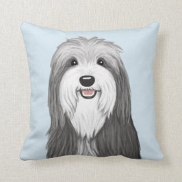 Collie Tecknad hund Kudde