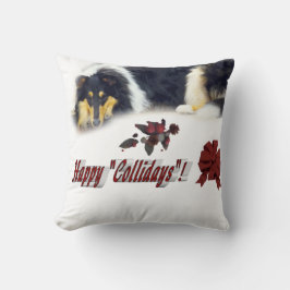 Collie Tri Color Jul Kudde