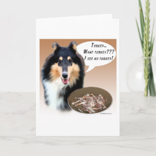 Collie Turkey Helgkort