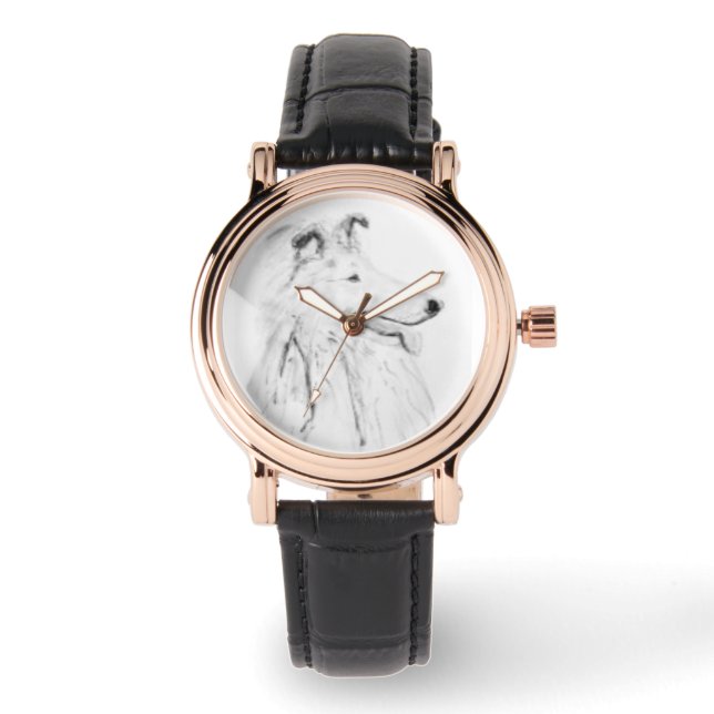 Collie Watch av Hevener Armbandsur (Framsida)
