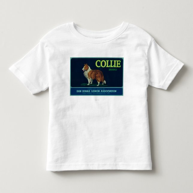 Colliecitron LabelSan Dimas, CA T-shirt (Framsida)