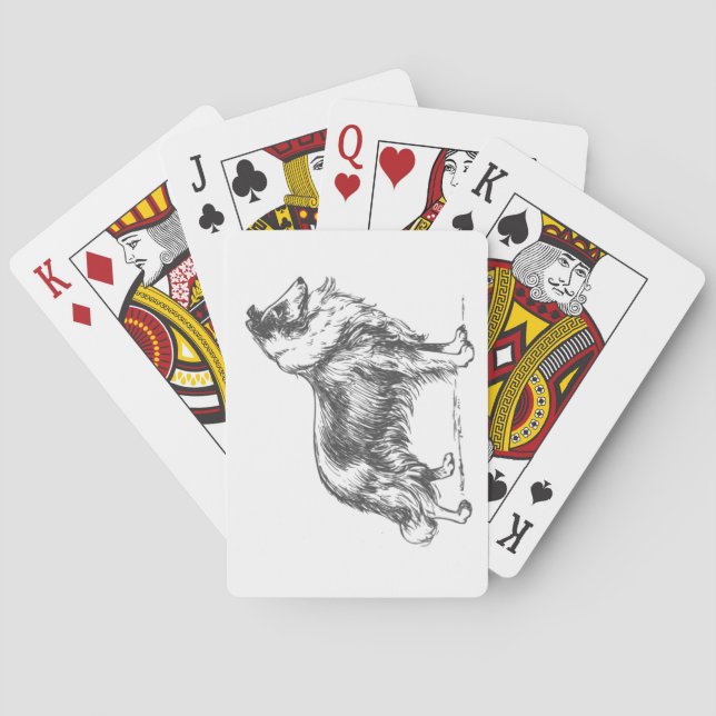 colliehund casinokort (Baksidan)