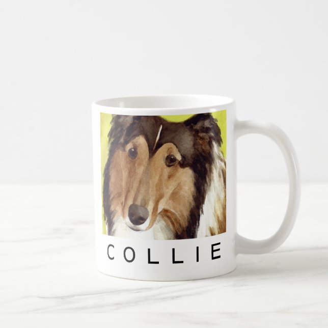 Colliehund Kaffemugg (Höger)