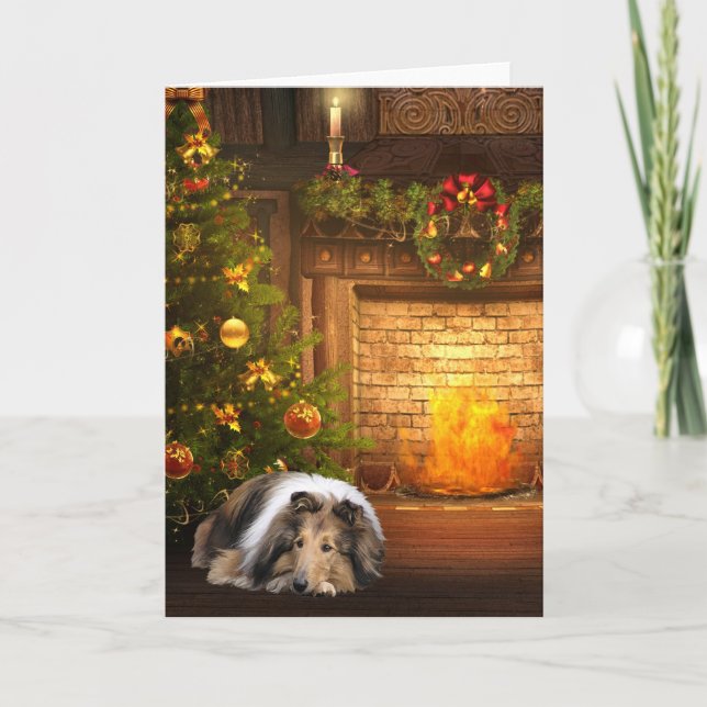 Colliejul Helgkort (Framsida)