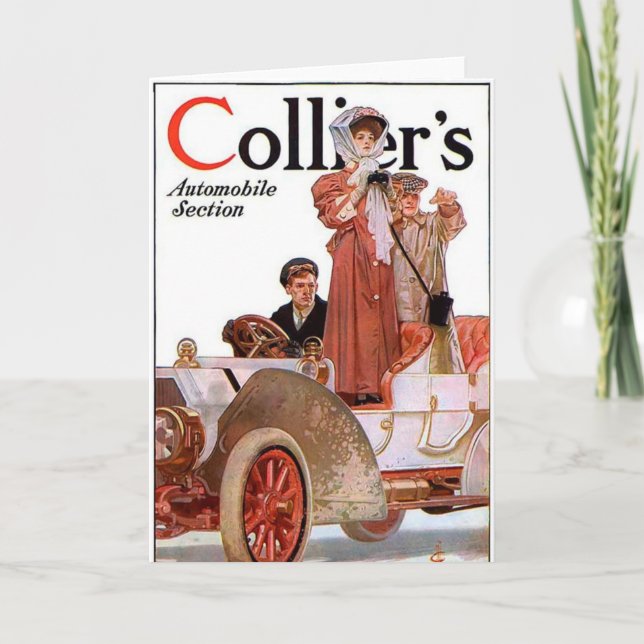 Colliers 1907 - J.C. Leyendecker, illustratör Kort (Framsida)