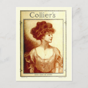 Colliers tidskrift 1909, Gibson-flicka Vykort