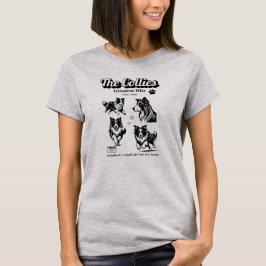 Collies-albumtäcket i hund älskare kolliderar t shirt