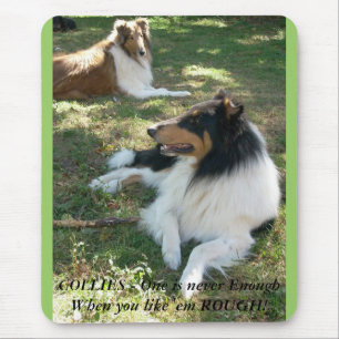 COLLIES - Det räcker aldrig... Musmatta