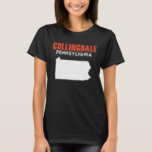 Collingdale Pennsylvania USA State America Travel T Shirt