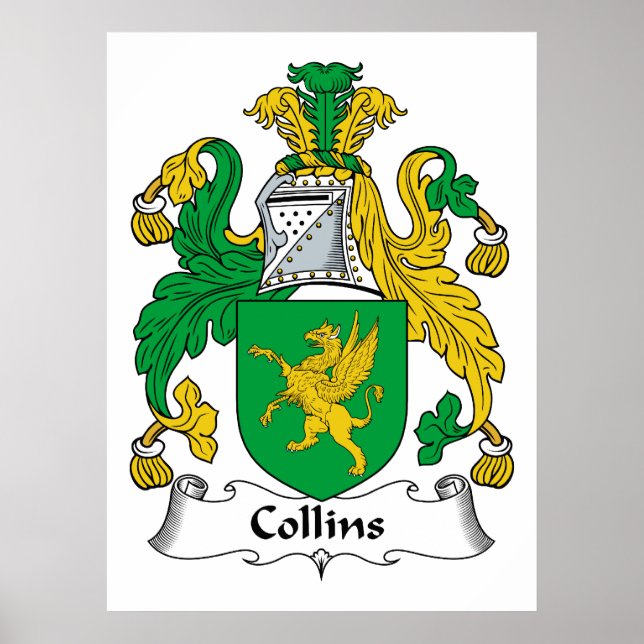 Collins Family Crest Poster (Framsidan)