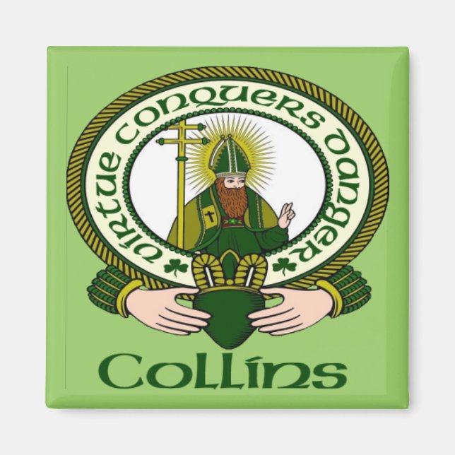 Collins Klan Motto Magnet (Framsidan)