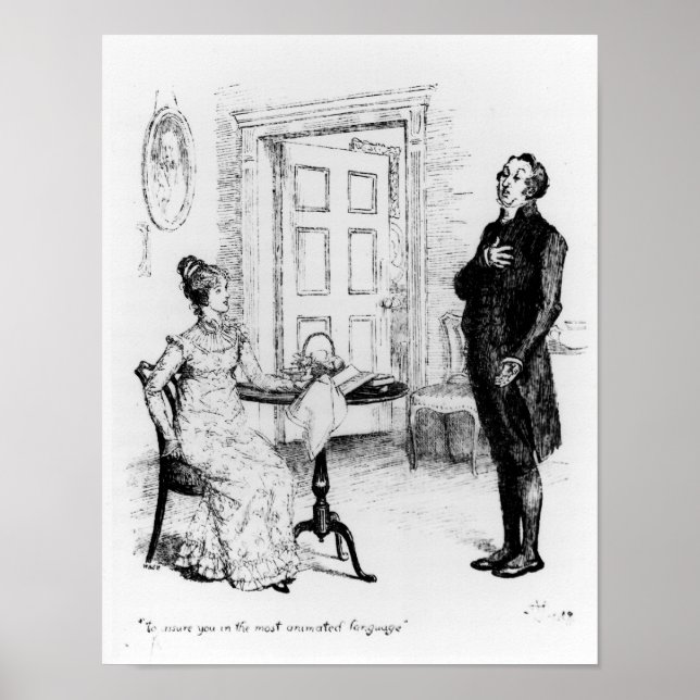 Collins och Elizabeth Poster (Framsidan)