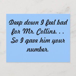Collins Postcard Vykort
