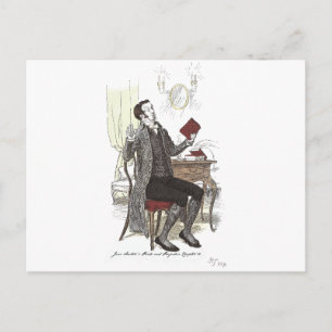 Collins Reads - Jane Austen Pride & Prejudice Vykort