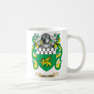 Collins vapensköld kaffemugg