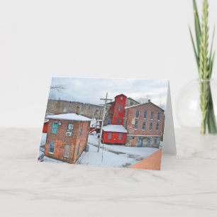 Collinsville Connecticut Notecard Kort