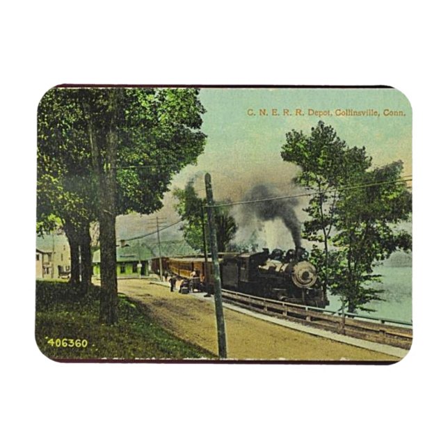 Collinsville Depot Magnet (Horisontell)