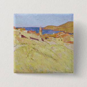 Collioure landskap knapp