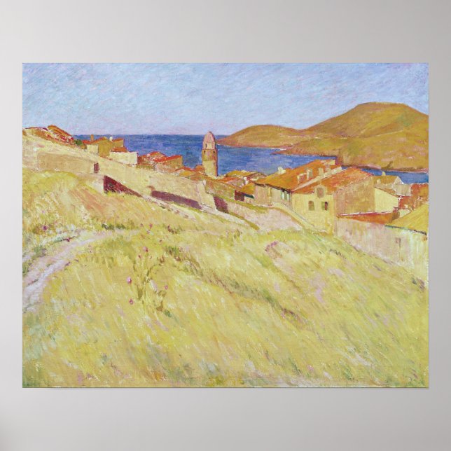 Collioure liggande poster (Framsidan)