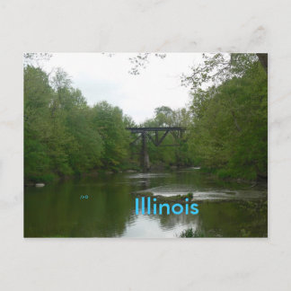 Collisontrestle Illinois Vykort