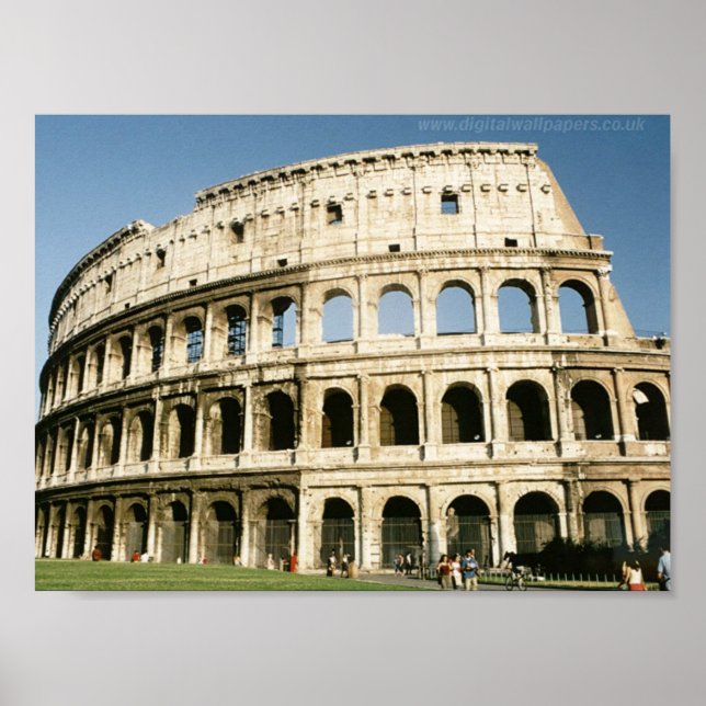Collosseum, Rom Poster (Framsidan)