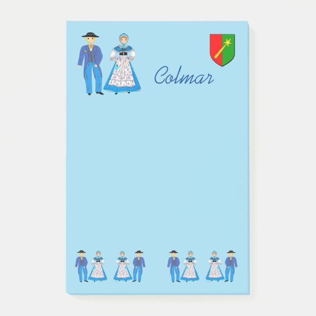 Colmar, Alsace,  France Post-it Block (Framsida)