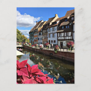 Colmar, Alsace, Frankrike-fotografi Vykort