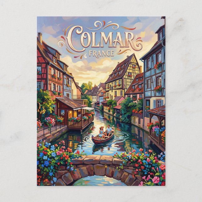 Colmar France Vykort (Framsida)
