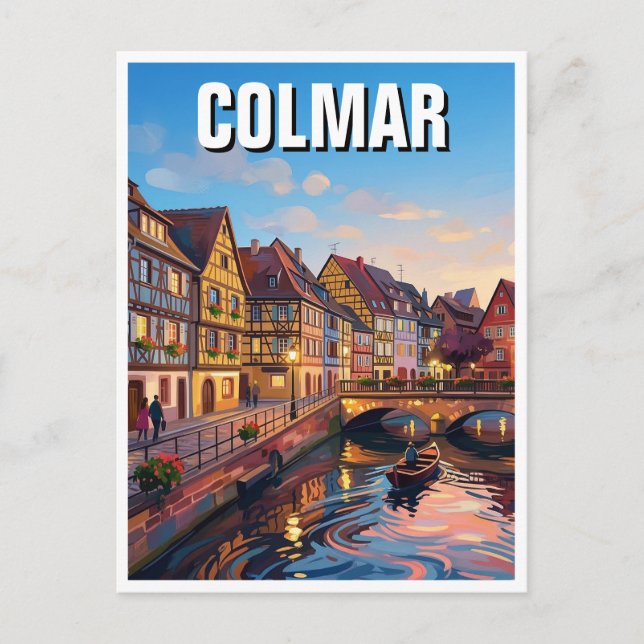 Colmar Little Venice Vykort (Framsida)