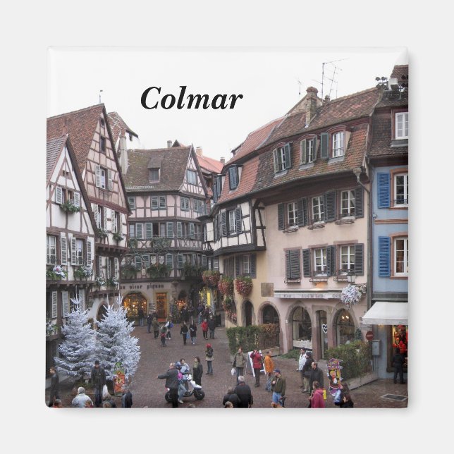 Colmar - magnet (Framsidan)