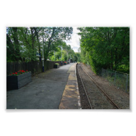 Colne järnvägsstation, Lancashire Fototryck