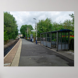 Colne järnvägsstation, Lancashire Poster