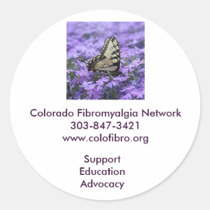 Colo Fibro klistermärkear Runt Klistermärke