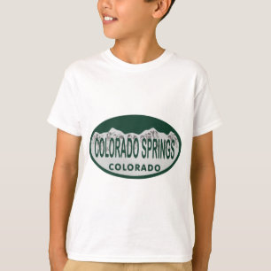 Colo Spgs licensoval T Shirt