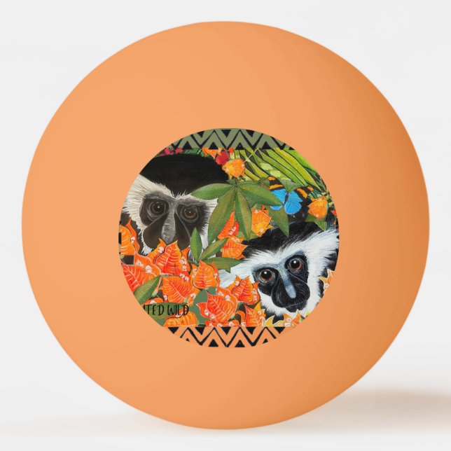 Colobus Friends Pingisboll (Framsidan)