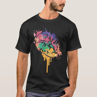 Colofrul Lips Sexy T Shirt