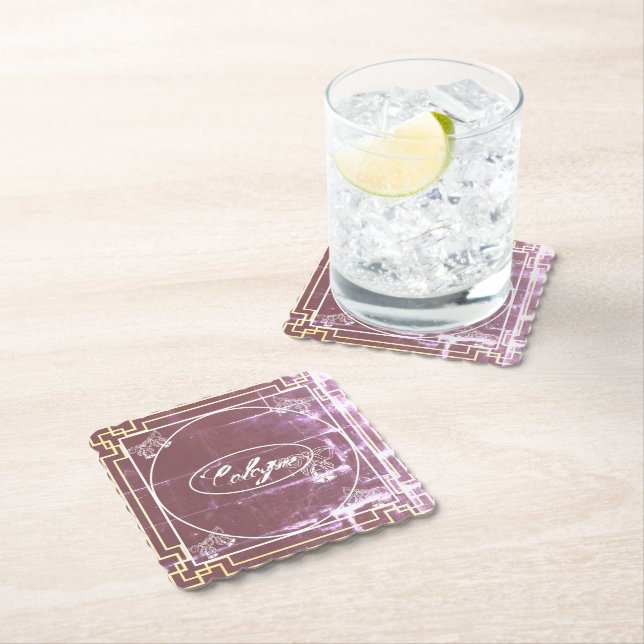 Cologne – Colonia – Köln Art Nouveau shabby chic Underlägg Papper (Insitu)