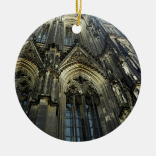 Cologne domkyrka julgransprydnad keramik