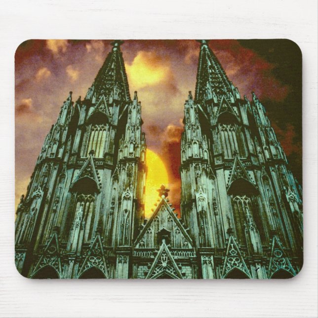 Cologne domkyrka med solen musmatta (Framsidan)