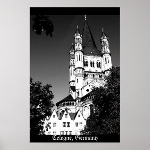 Cologne kyrka poster