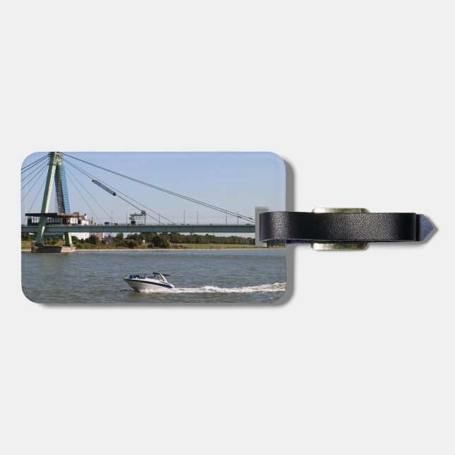 Cologne Luggage Tag Bagagebricka (Baksida Vågrät)