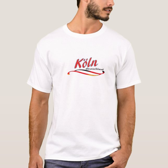 Cologne T skjorta Tee (Framsida)