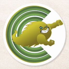 Coloma Comets #2 Underlägg Papper Rund