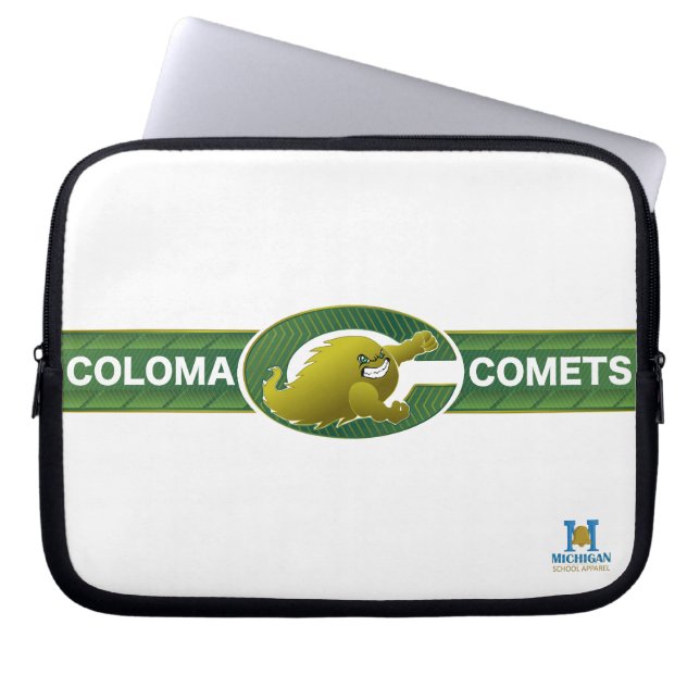 Coloma Comets Laptop Fodral (Framsidan)