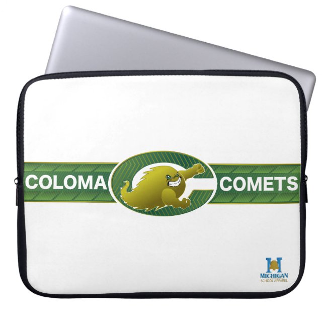 Coloma Comets Laptop Fodral (Framsidan)