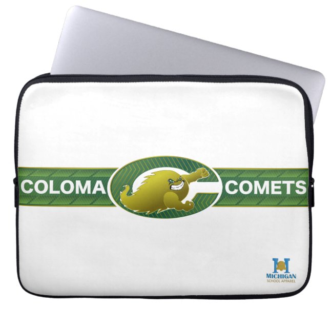 Coloma Comets Laptop Fodral (Framsidan)