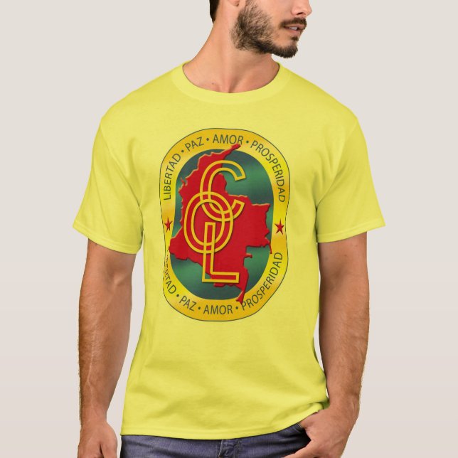 Colombia10 Tee Shirt (Framsida)