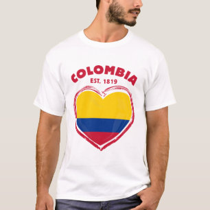 Colombia 1819 t shirt